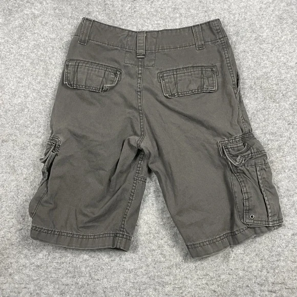 Levi Strauss & Co‎ Cargo Shorts Mens 28 Gray Utility Big Pockets Made To Fit - Picture 8 of 9